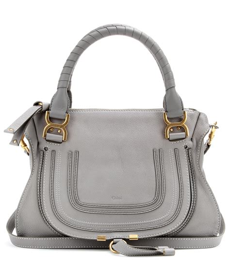 chloe marcie medium gray|chloe marcie bag medium sale.